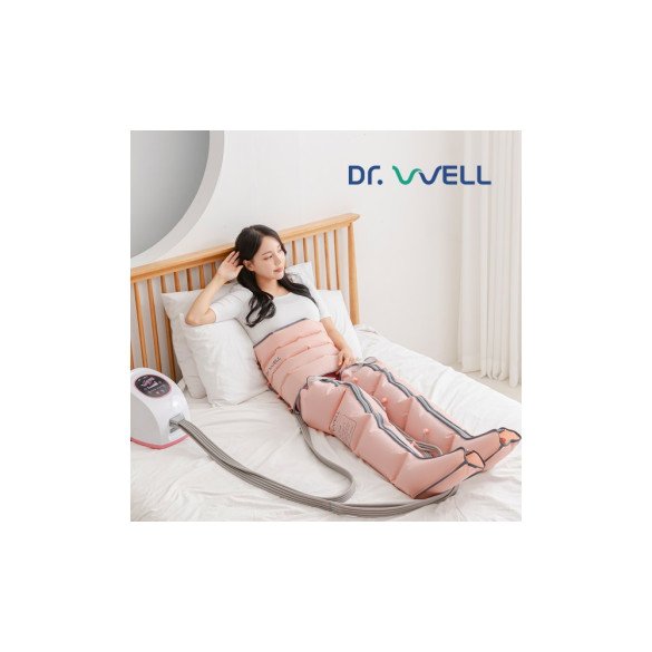 닥터웰 에어라이너 4구 공기압 다리마사지기/안마기(본체+다리+허리) 